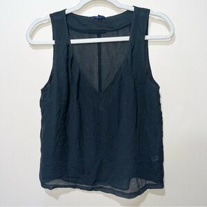 Gap black lightweight flowy top